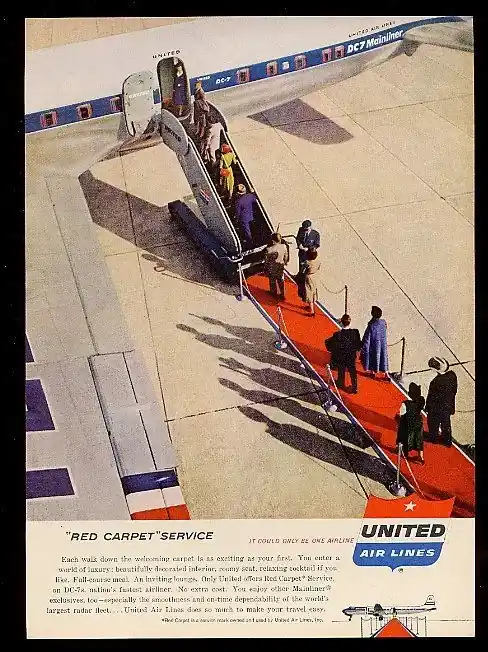 United 1955 Red Carpet Schnäppchen