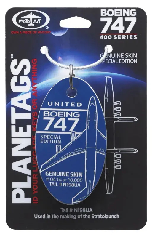 United Boeing 747-400 blue Beliebt