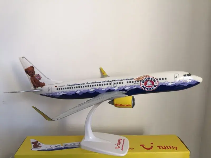 Tuifly Boeing 737-800 Bärenmarke 1:100 Zertifiziert