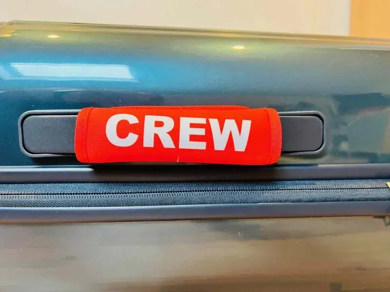 CREW Wrap für Koffergriff Neu