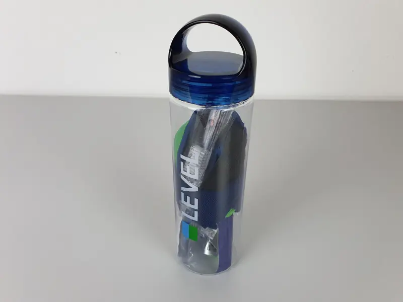 Amenity Kit in Trinkflasche Neuheit