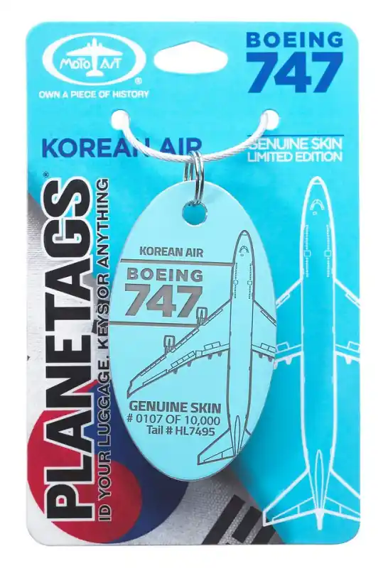 Korean Boeing 747-400 Welcome to Korea Markenware