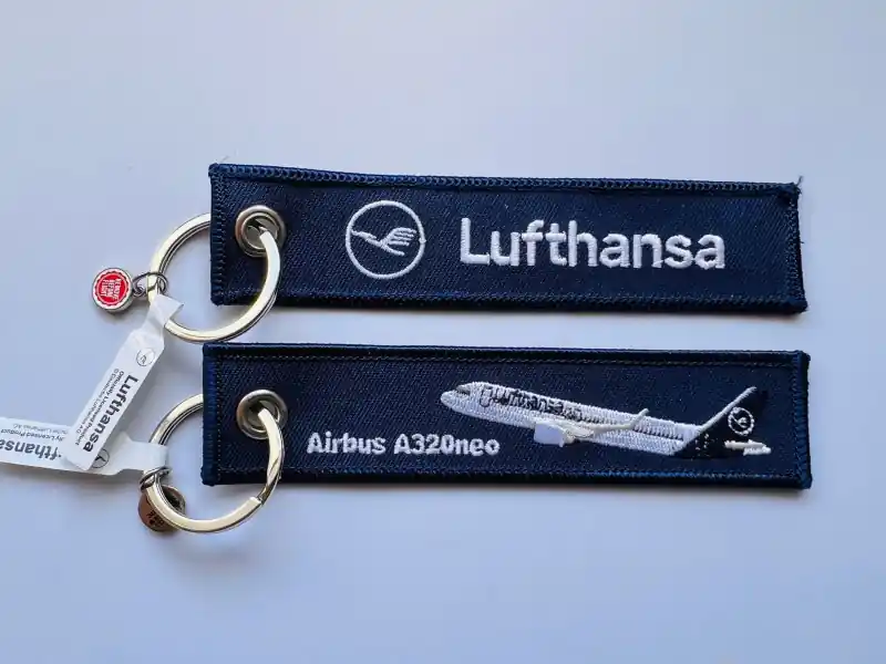 Lufthansa A320NEO Keyring Neu