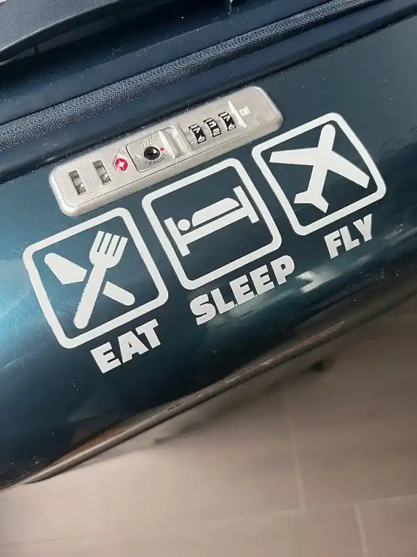 EAT SLEEP FLY Sticker Begrenztes Angebot