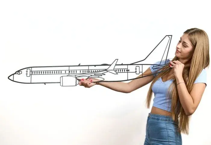 Boeing 737 Metall Wall Art Sale