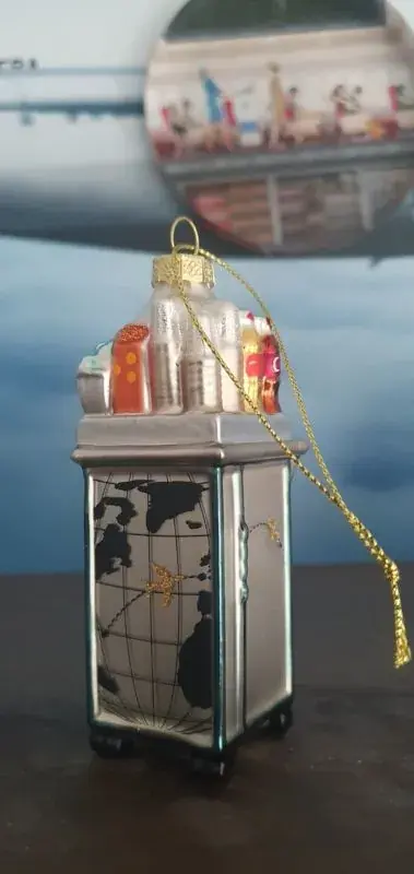 Weihnachtsornament Trolley Solange Der Vorrat Reicht