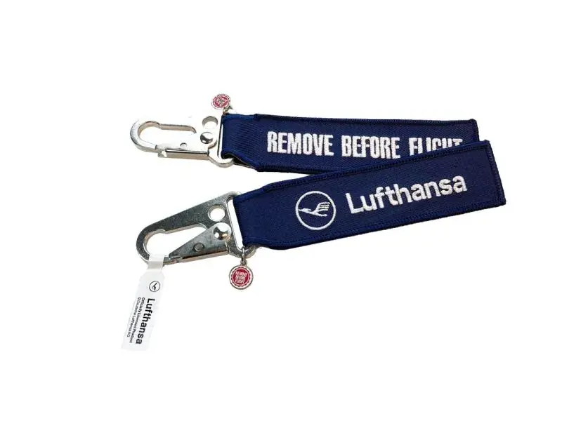 Lufthansa Flugzeug-Karabiner RBF Geprüft
