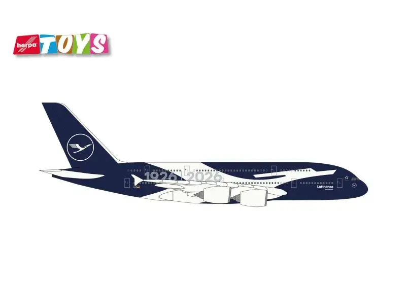 Angebot Herpa Toys Lufthansa A380 "100 Years" Aviation Toy