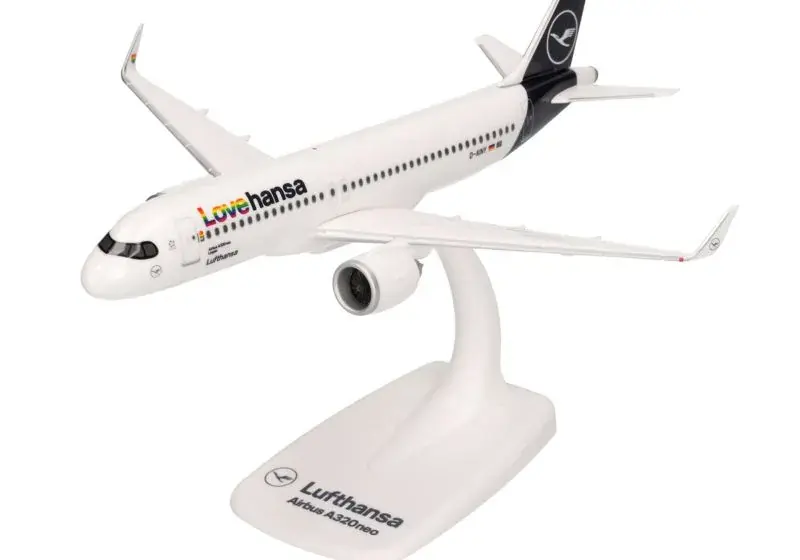 HERPA Lufthansa A320neo "Lovehansa" – D-AINY Top-Angebot