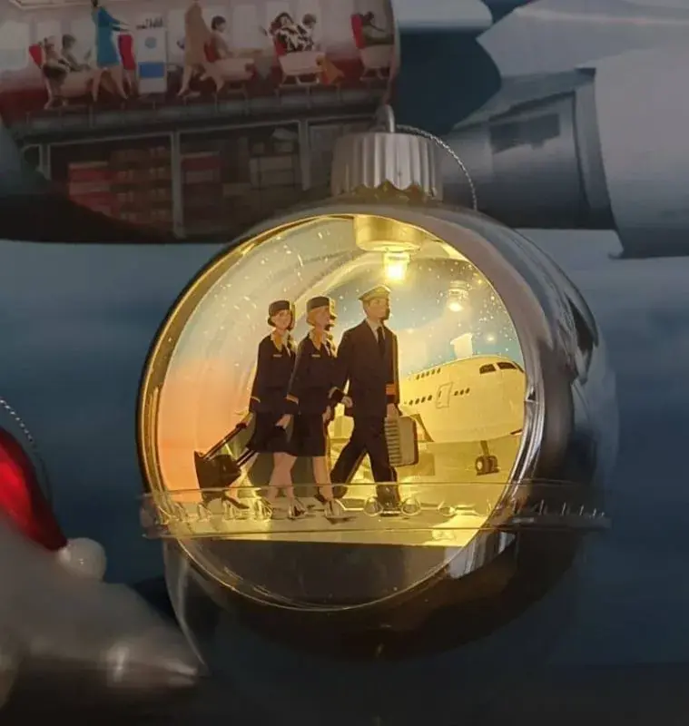 Jetzt Bestellen Weihnachtskugel Crew mit LED