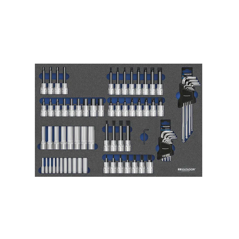 MTS Steckschlüssel-Satz, 78-tlg., 1/4-1/2" (3/3), MATADOR Art.-Code: 81641492 Neu Im Sortiment