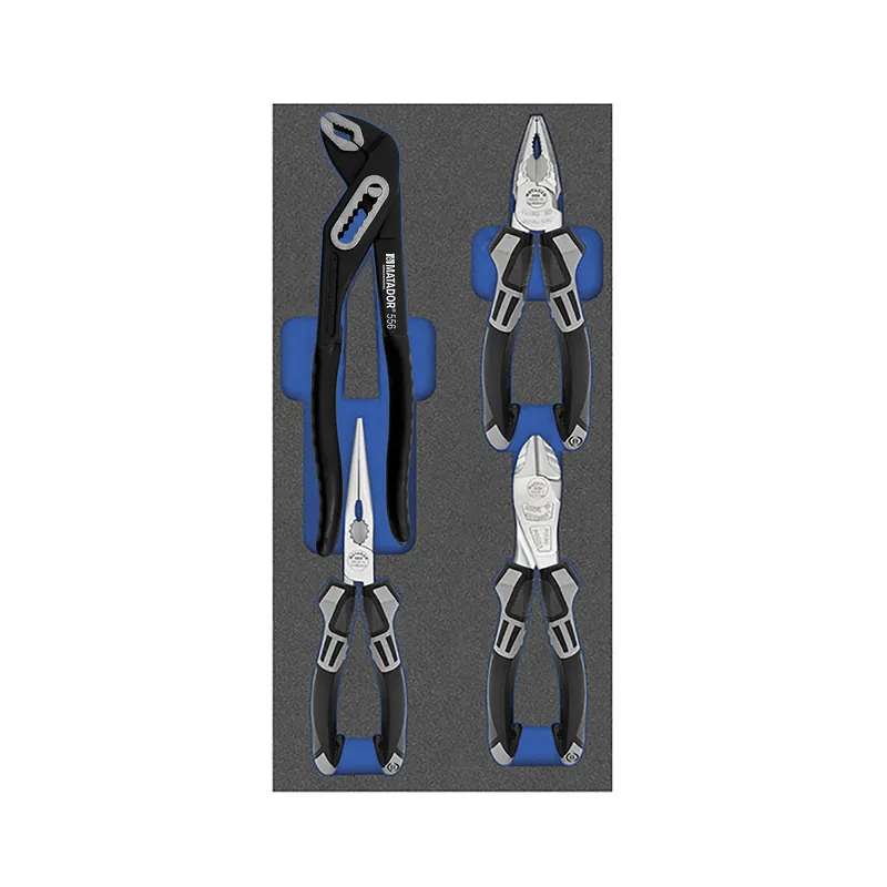 MTS Zangen (gerade), 4-tlg., (1/3), MATADOR Art.-Code: 81641500 Flachrundzange 205 mm (gerade) Angebot