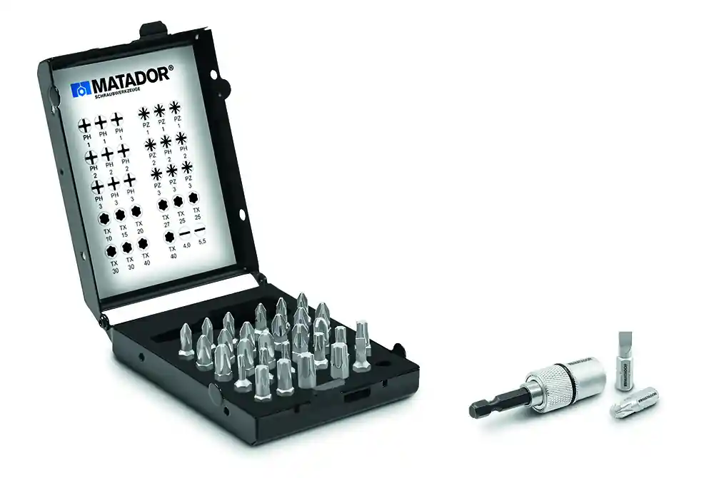 Profi Bit-Sortiment 31-tlg., MATADOR Art.-Code: 70500001 Must-Have