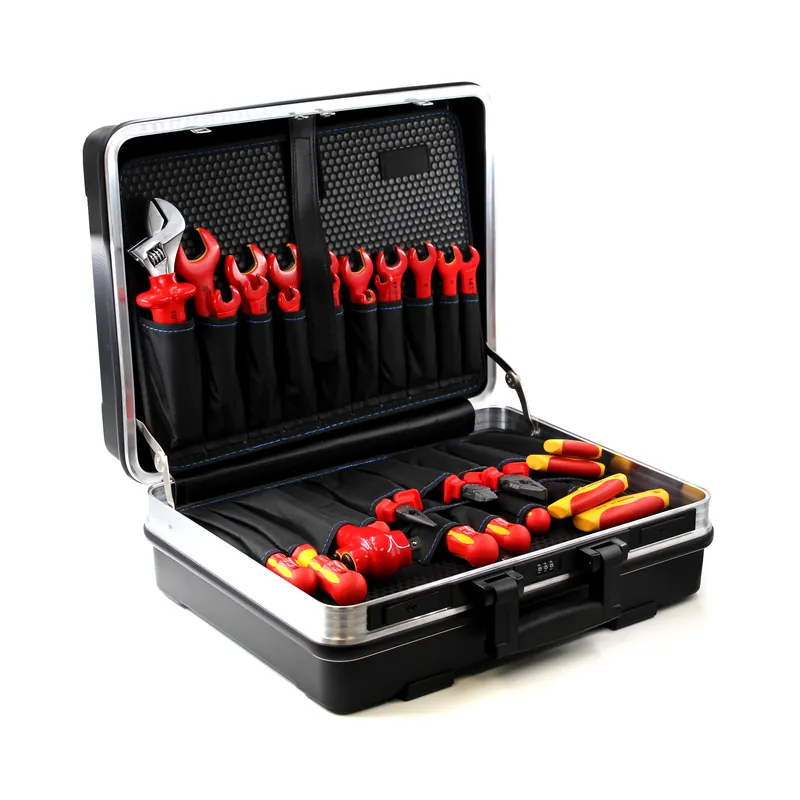 Preiswert Elektriker-Werkzeugkoffer, 47-tlg., MATADOR Art.-Code: 81309551 Mit Drehmomentschlüssel 12.5 mm - 1/2" (20-100 Nm)
