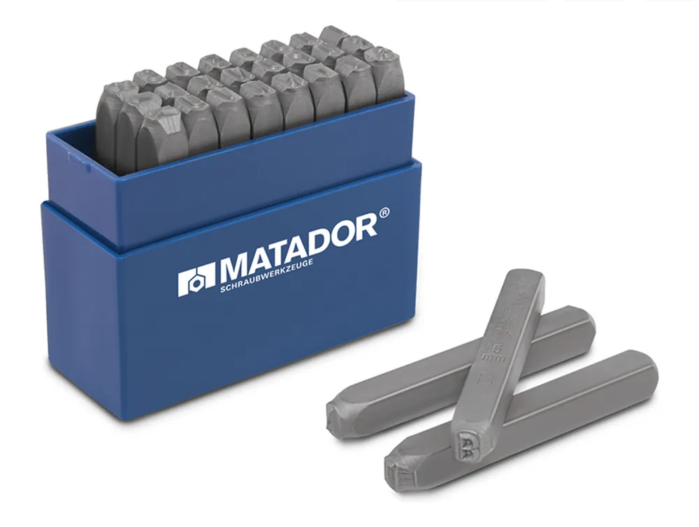 Schlagbuchstaben-Satz, 27-tlg., A-Z, H 5 mm, MATADOR Art.-Code: 07121050 5 mm Schneller Versand
