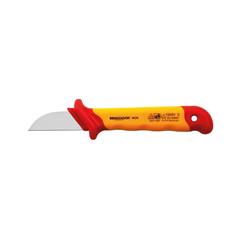 Neue Ware Kabelmesser, VDE, Schutzkappe, isoliert, 180 mm, MATADOR Art.-Code: 08260001