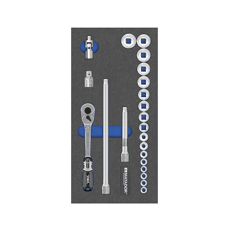 Jetzt Bestellen MTS Steckschlüssel-Satz 12-kt, 19-tlg., 10 mm (3/8"): 1/4-7/8" (1/3), MATADOR Art.-Code: 81641303