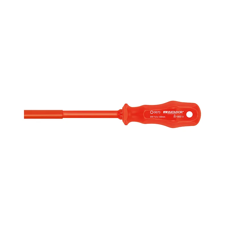 Steckschlüssel-Schraubendr., isoliert, 5x110 mm, MATADOR Art.-Code: 06701050 5 x 110 mm Nur Für Kurze Zeit