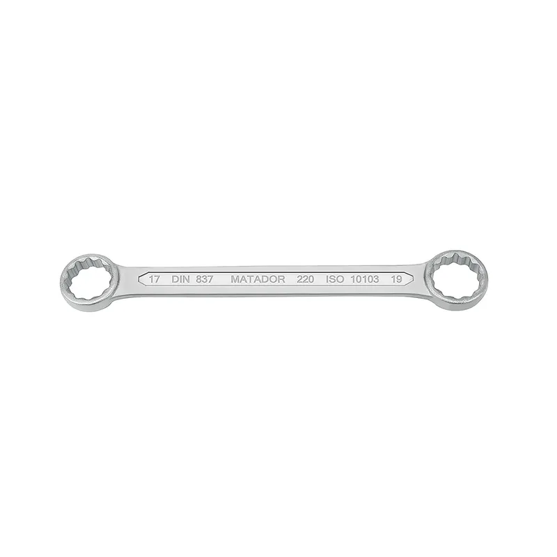 Doppelringschlüssel, DIN 837, 20x22 mm, MATADOR Art.-Code: 02202022 20 x 22 mm Markenprodukt