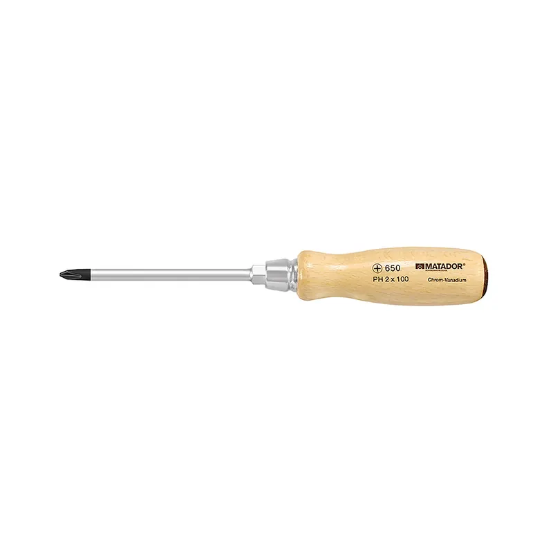 Beliebt Holzheft-Schraubendreher, Kreuzschlitz, PH 3x270 mm, MATADOR Art.-Code: 06500030 3 x 270 mm