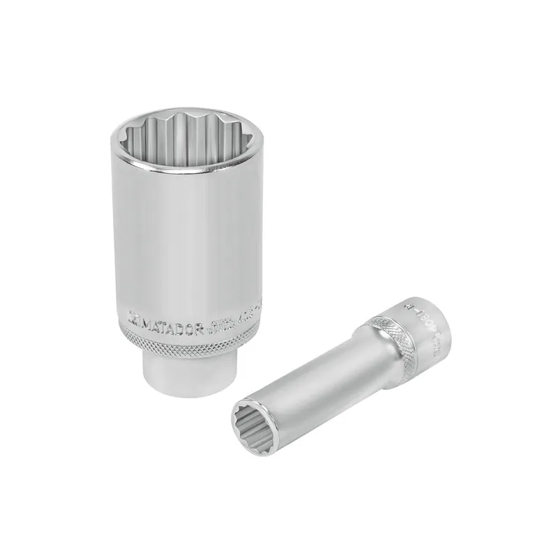 Steckschlüssel-Einsatz, 12-kt., lang, 12,5 mm (1/2"): 32 mm, MATADOR Art.-Code: 40811320 1/2" 32 mm Bestpreis