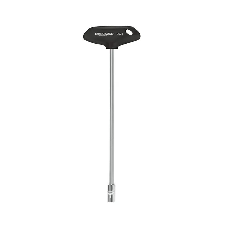 Zertifiziert T-Griff-6-kt.-Steckschlüssel, 5,5x230 mm, MATADOR Art.-Code: 06710055 5.5 x 230 mm
