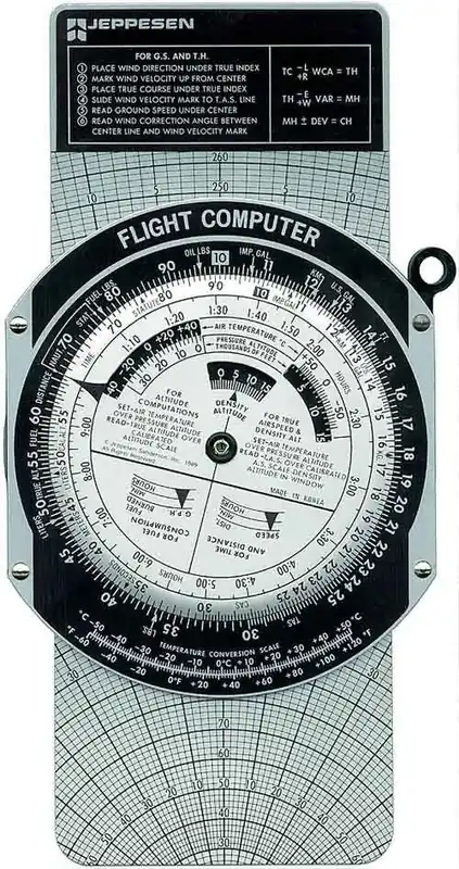 Must-Have Jeppesen Navigationsrechner CSG (Alu)