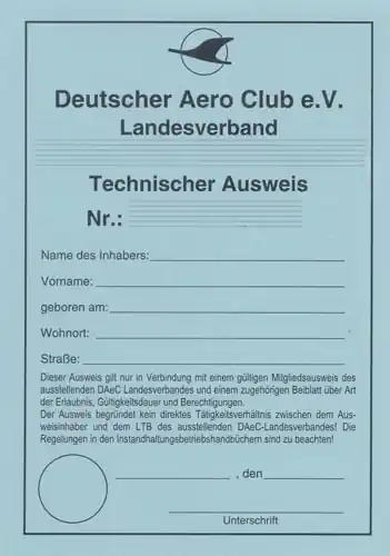 Markenprodukt Technischer Ausweis