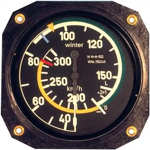 Heißes Angebot Staudruck-Fahrtmesser 6 FMS 4, Meßbereich 0 - 250 km/h