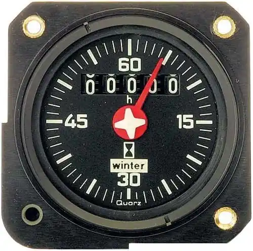 Flugstundenzähler, analog Schneller Versand