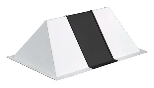 Markenprodukt Dachreiter, weiß/schwarz