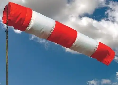 Rabatt Windsack komplett, Ø 65 cm, Länge 350 cm