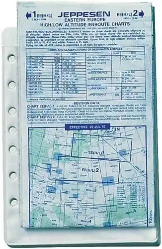 JA-1 Kartentaschen für Enroute Charts, 5 St. Direktkauf