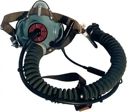 Sauerstoffmaske für Jet-Helm, NVA Rabatt