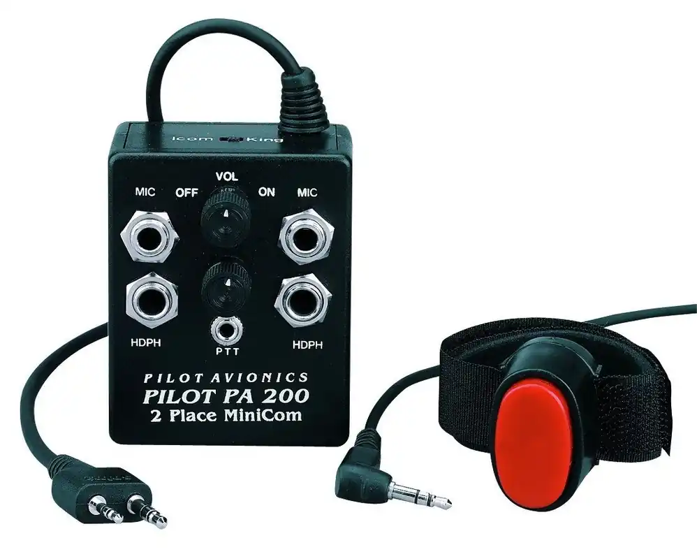 Intercom PA-200IK für Icom A22E/IC-A3E Echt