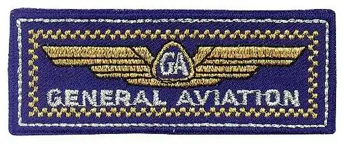 Top-Seller Aufnäher General Aviation
