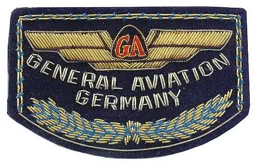 Markenprodukt Aufnäher General Aviation