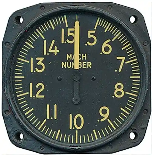 Garantierte Lieferung Machmeter, Dekoinstrument