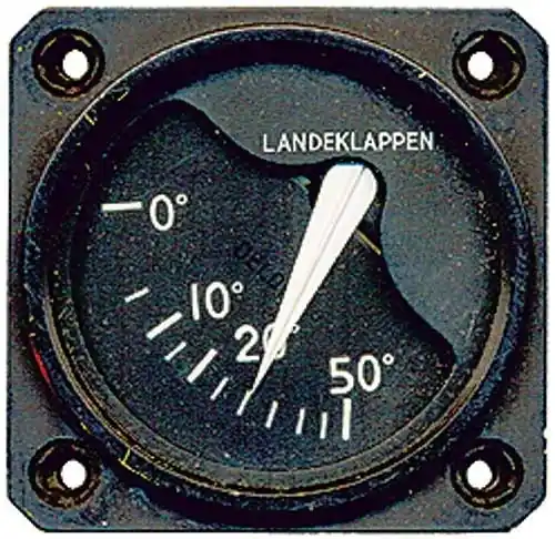 Landeklappen-Anzeige, Dekoinstrument Neuheit