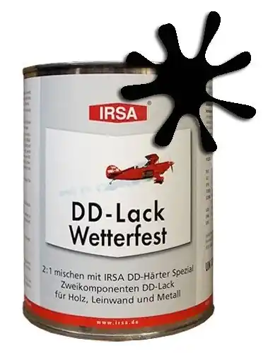 DD-Lack schwarz, 1 Liter Preiswert
