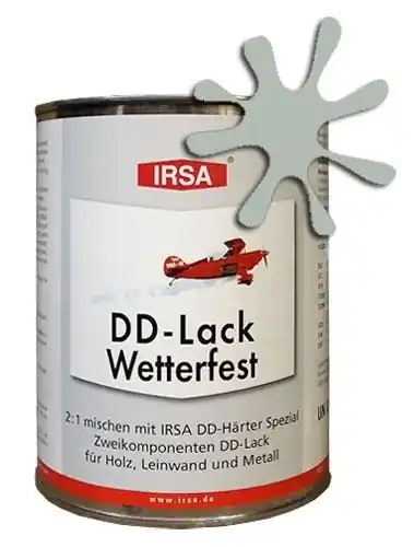 Solange Der Vorrat Reicht DD-Lack hellgrau, 1 Liter