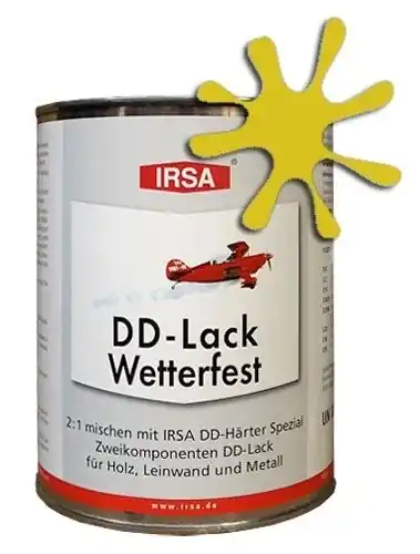 DD-Lack chromgelb, 1 Liter Knallerangebot