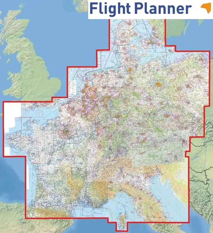 Top-Angebot Flight Planner 6 mit ICAO-Karten Deutschland und Nachbarländer