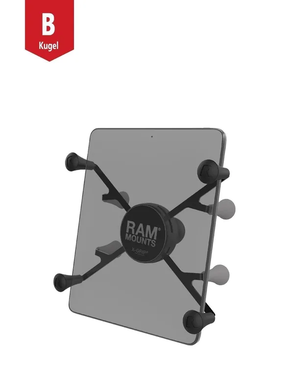 Rabatt RAM MOUNT Universal Halterung X-Grip 7 Zoll (B-Kugel)