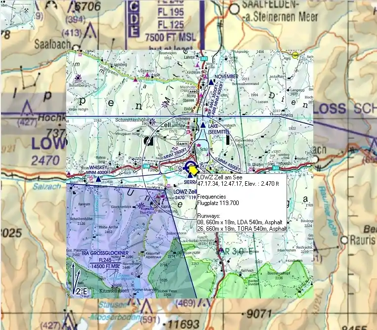 Meistverkauft Flight Planner / Sky-Map Trip-Kit Österreich