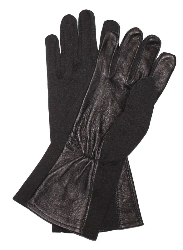 Nomex®-Pilotenhandschuhe Schwarz Nur Für Kurze Zeit
