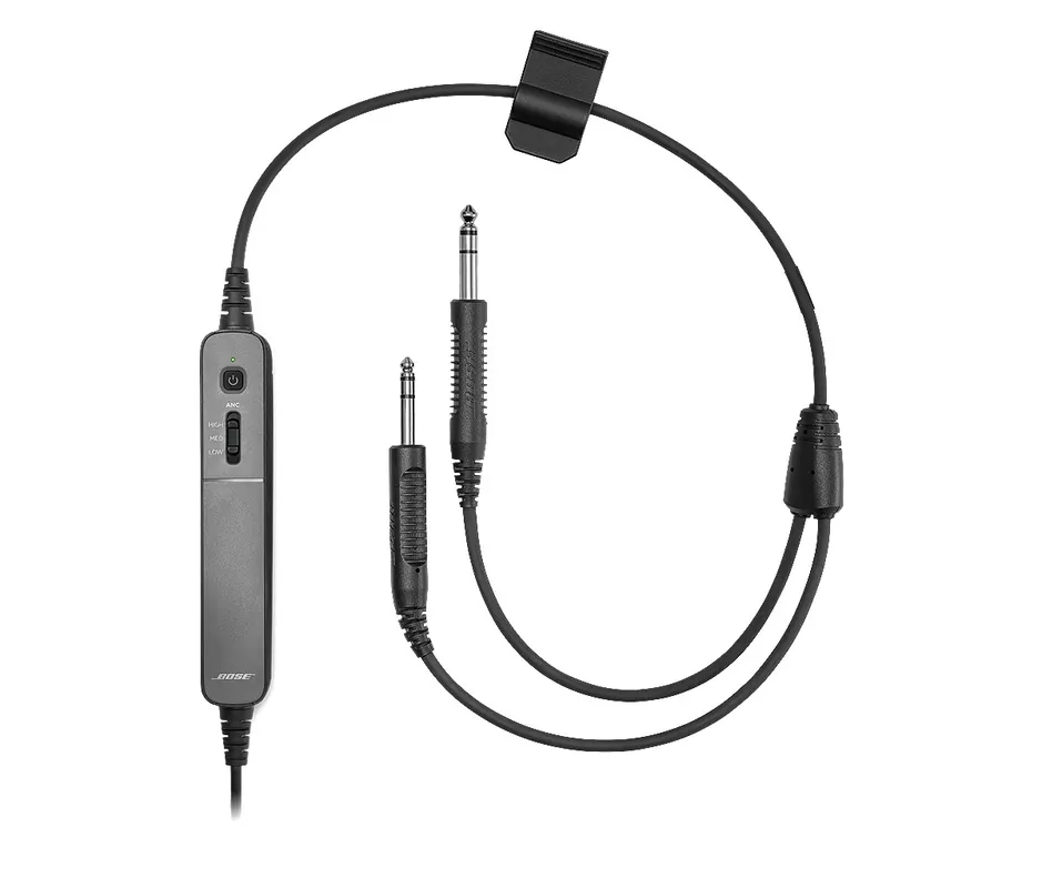 Heißes Angebot Bose ProFlight 2 Headsetkabel Luftfahrt-Standardstecker, Bluetooth