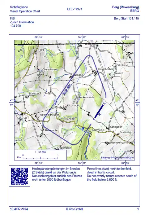 Preisreduziert Flight Planner / Sky-Map Sichtanflugkarten UL-Plätze Deutschland