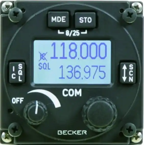 Becker Avionics Sprechfunkgerät AR 6211 Billig