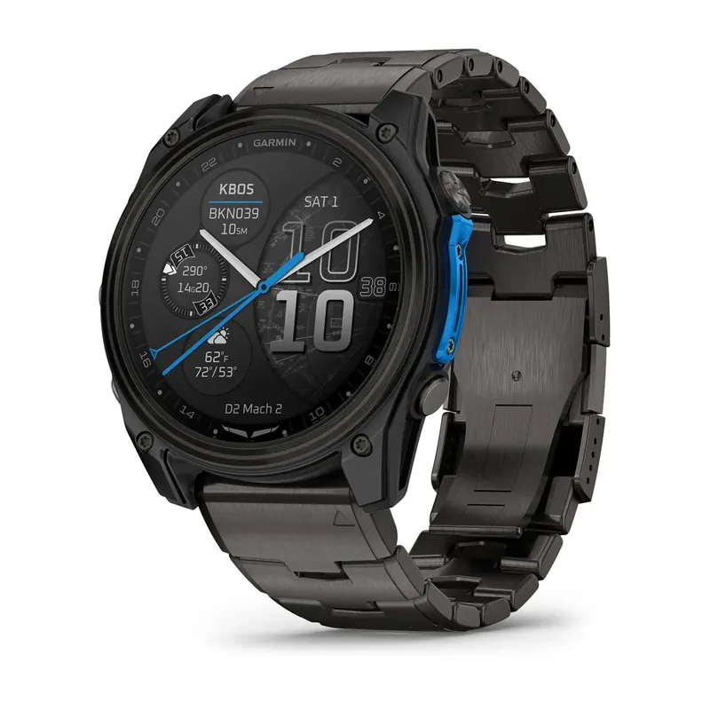 Knallerangebot Garmin D2 Mach 2 Pilotenuhr, Titanium Armband